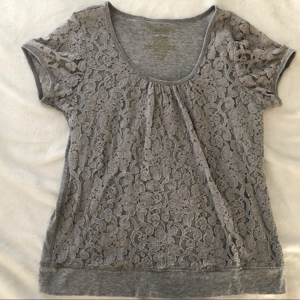 Maurice’s Grey Women’s Top XL